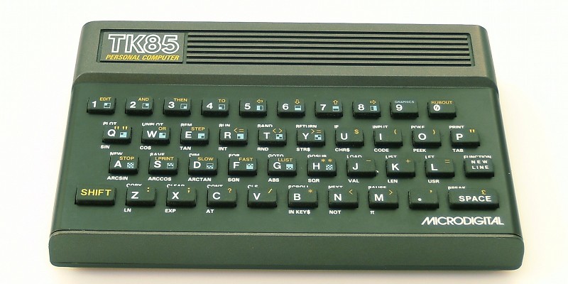 The TK85 from Microdigital, Brazil